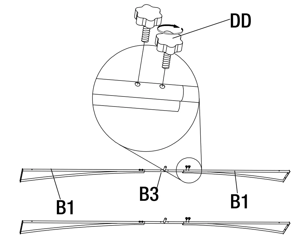 Assembling the Cross Panels