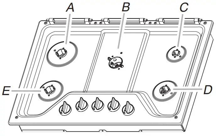 Whirlpool WCG77USoHS Gas Cooktop -Assembling the Burners2