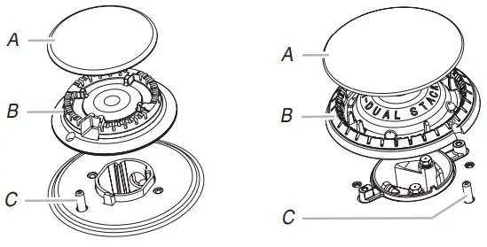 Whirlpool WCG77USoHS Gas Cooktop -Standard, SpeedHeat™
