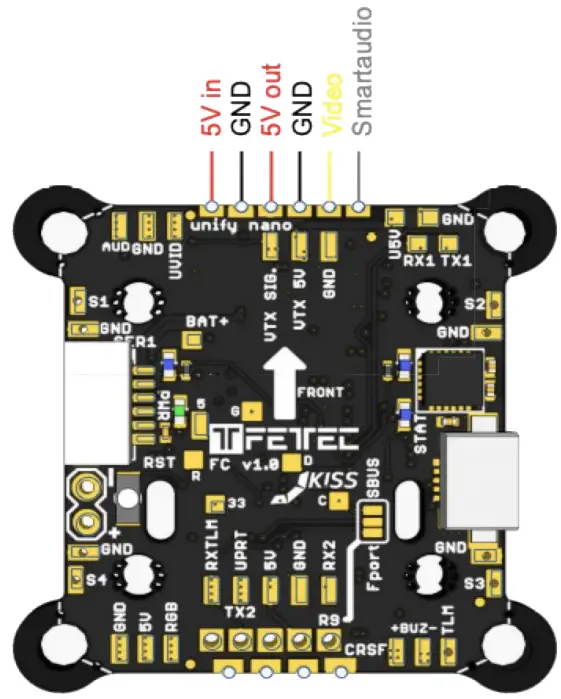FETTEC FC F7 Flight Controller - fig 7