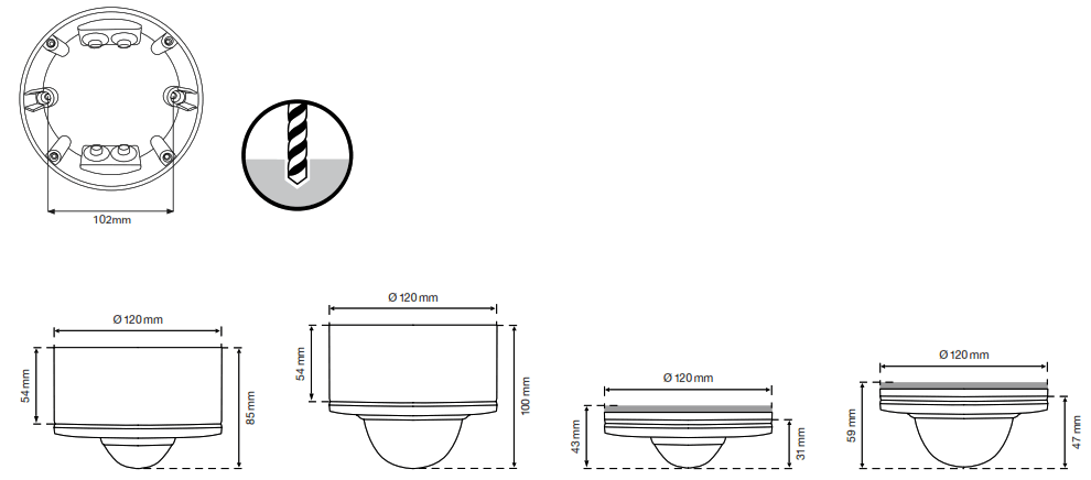 niko 25264 Surface Mounting Frame IP55 - Fig