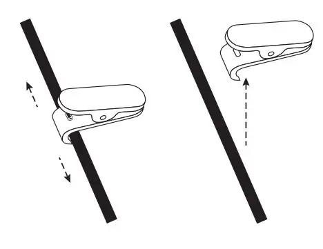 logitech 981-000871 Zone Wired On-Ear Headset Model User Guide - ADJUSTABLE SHIRT CLIP