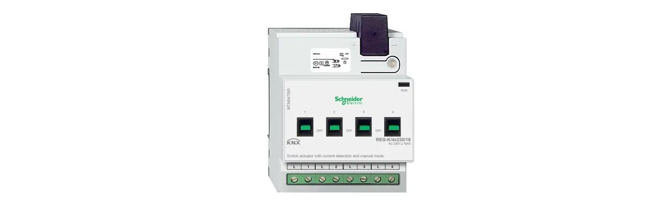 Schneider Electric Mtn647595 Knx Switching Actuator Instruction Manual
