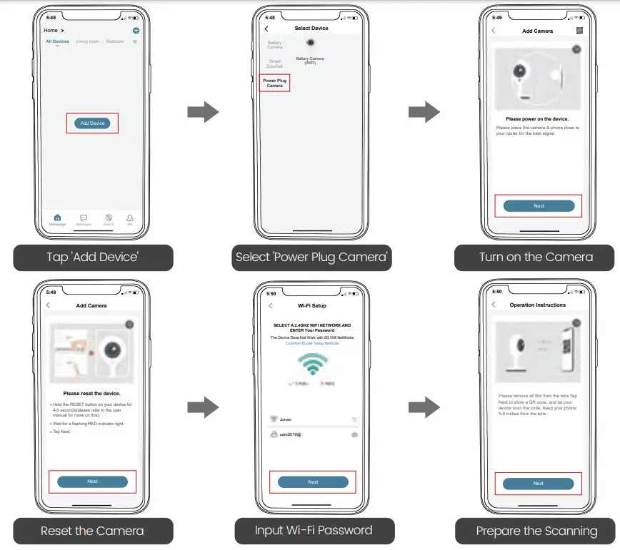 ZUMIMALL ZS GQ2 PTZ Security Camera - Fig6