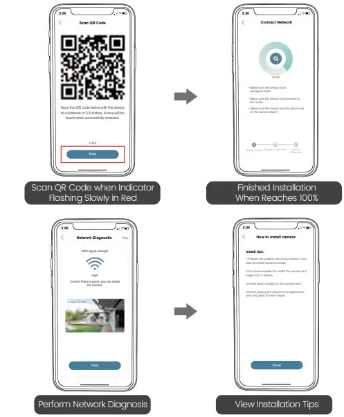 ZUMIMALL ZS GQ2 PTZ Security Camera - Fig7