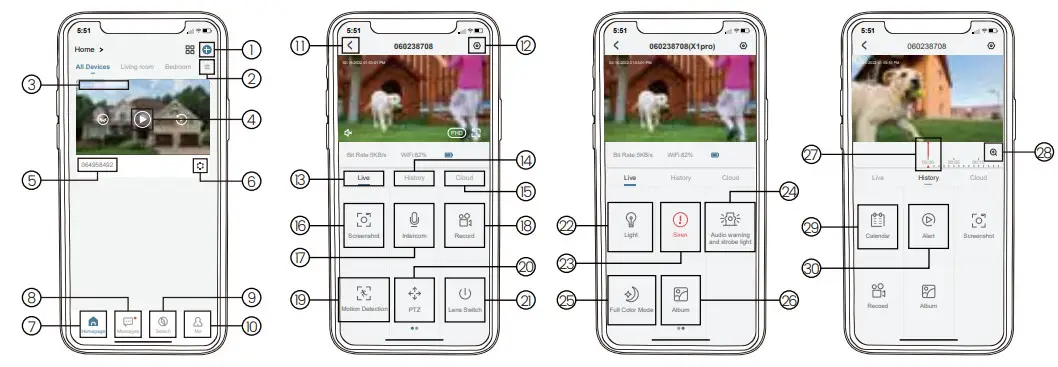 ZUMIMALL ZS GQ2 PTZ Security Camera - Fig9
