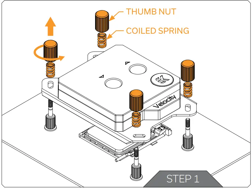 EK-Quantum 3831109901687 Velocity UNC Standoffs - fig 9
