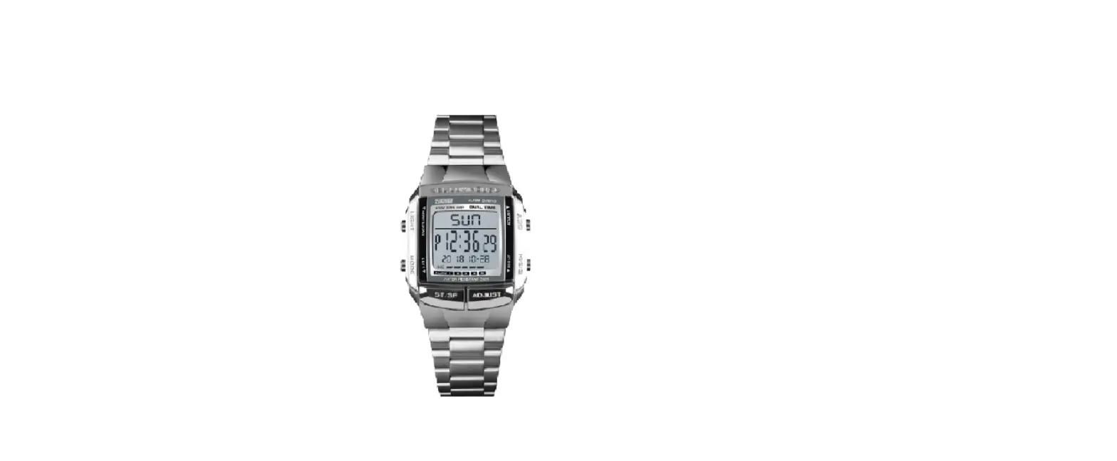 Skmei 1381 Dual Time Watch User Manual