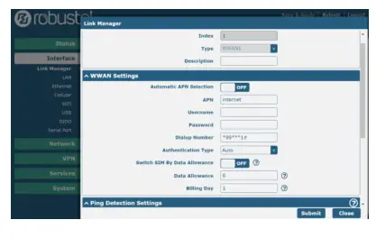 robustel R1511 4G LTE Dual Ethernet Router - FIG15