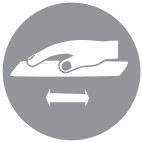 3202596B Toilet Seat Gustavsberg Nautic Soft Closing Hard Seat Black - ICON 2