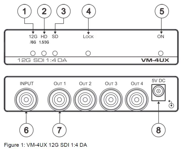 KRAMER-VM-4UX-SDI-Distribution-Amplifier-fig-4