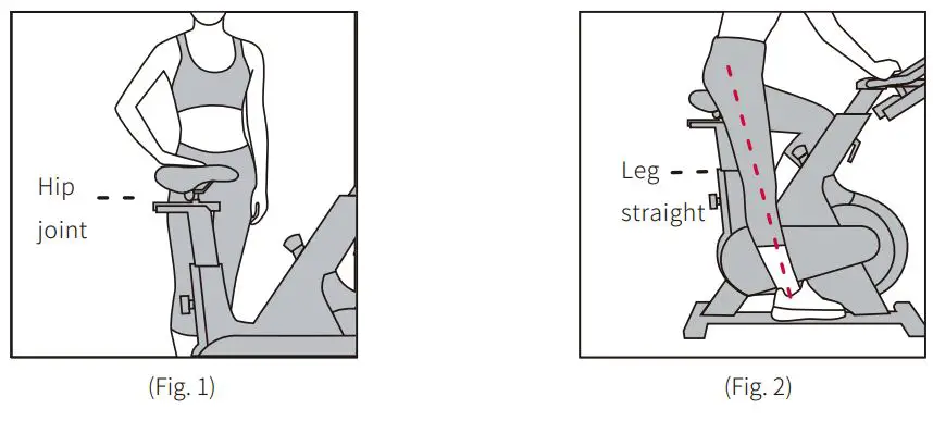 YESOUL YS-002 M1 Smart Spin Bike Instruction Manual - Fig 1,2