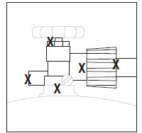 BACKYARD GRILL GBC1748WRSB-C Outdoor LP Gas Barbecue Grill 6