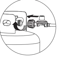 BACKYARD GRILL GBC1748WRSB-C Outdoor LP Gas Barbecue Grill 17