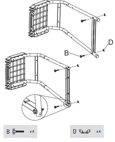 BACKYARD GRILL GBC1748WRSB-C Outdoor LP Gas Barbecue Grilll 5