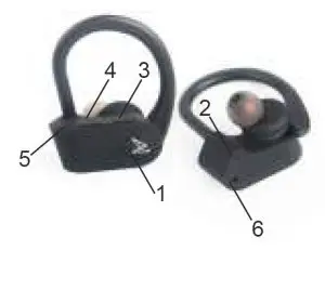 Savio Bluetooth Wireless Earphones TWS-03 User Manual