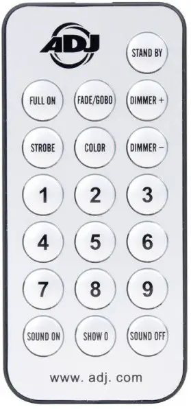 ADJ INNO 12 Watt LED DMX Flat Mirrored Scanner - Figure 5