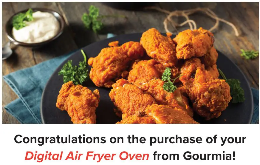 Gourmia Digital Air Fryer Oven GTF7900 - Digital Air Fryer Oven from Gourmia!