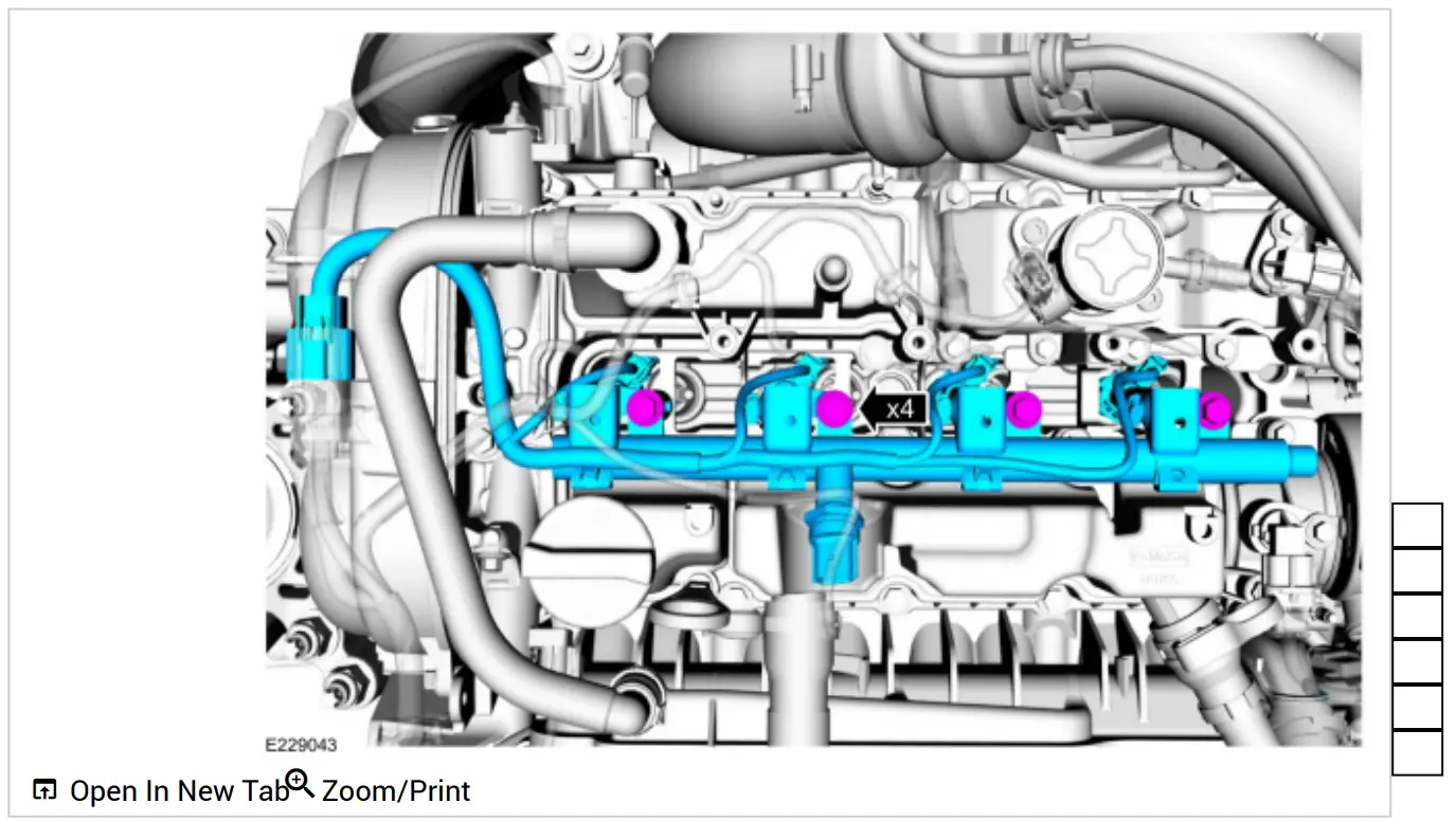 Ford 2018 Fuel Rail - fuel rail