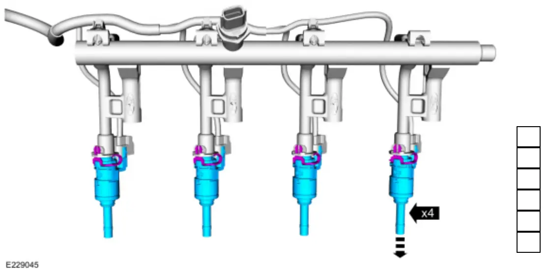 Ford 2018 Fuel Rail - fuel rail1