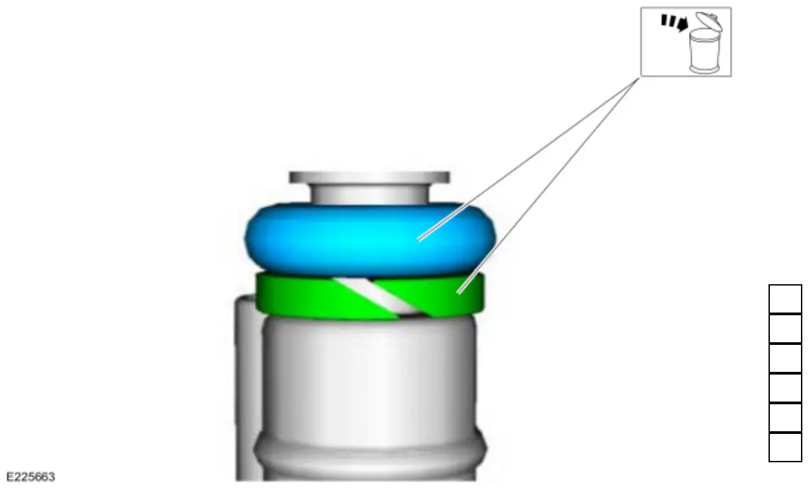 Ford 2018 Fuel Rail - support rings