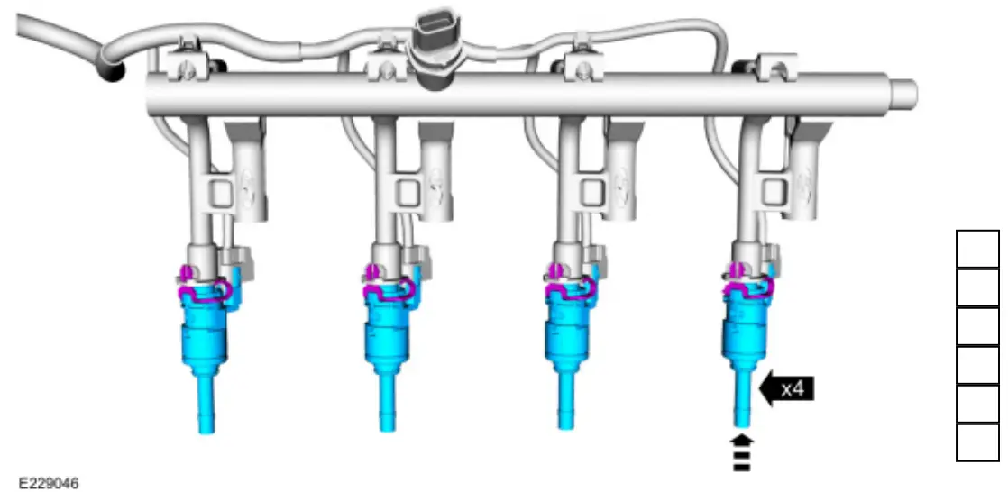 Ford 2018 Fuel Rail - support rings5