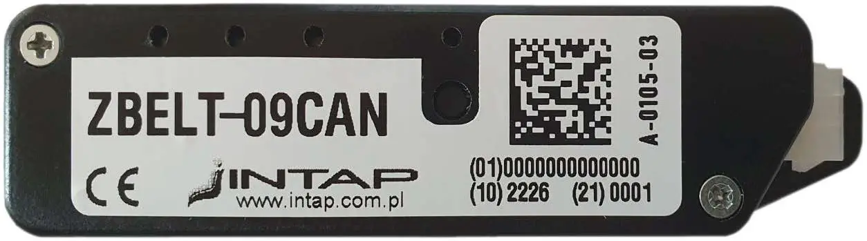 INTAP-ZBELT-09CAN-Base-Module-User-Manual-Product-image