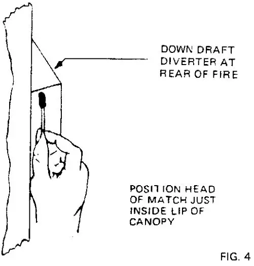 Valor HomeFlame Super 470MN Gas-Fired Vented Room Heater - Fig. 4