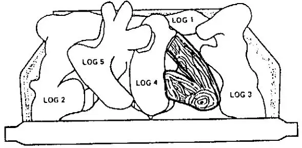 Valor HomeFlame Super 470MN Gas-Fired Vented Room Heater - POSITION LOG No. 6