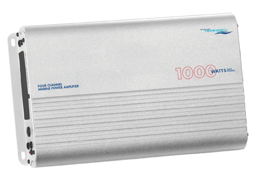SEACHOICE 72116 1000W 4-Channel Marine Power Amplifier