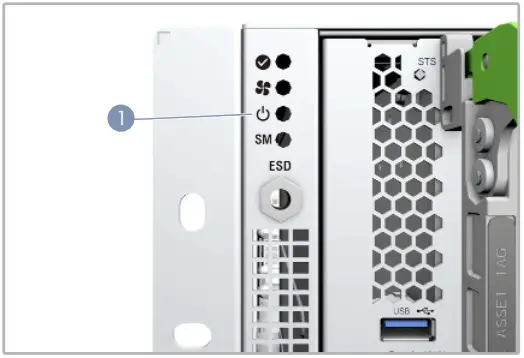 Edge corE Minipack AS8000 128 Port 100G Chassis Switch - Verify System Power