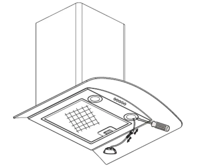 HOOVER HGM610NN Cooker Hood - Dimensions 2