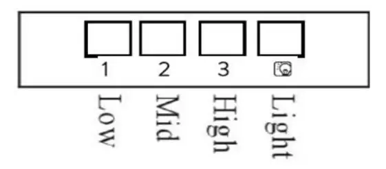 HOOVER HGM610NN Cooker Hood - switched