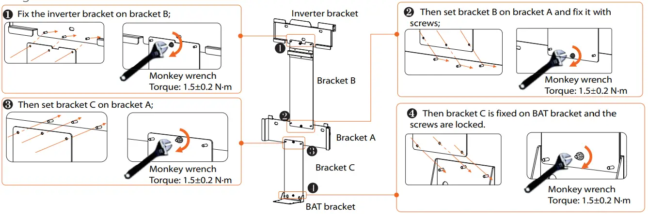 Connect all bracket