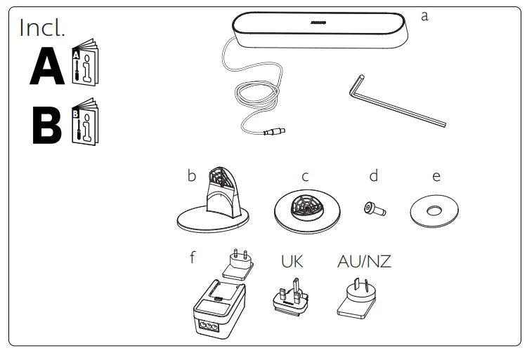 PHILIPS 7820230U7 Hue Play light bar base unit - 1