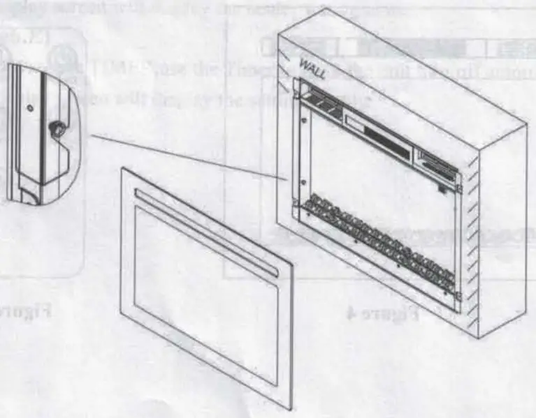 GREYSTONE F2655BCFW In-Flat Insert Electric Fireplace -4