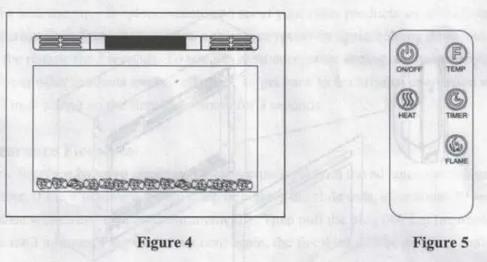 GREYSTONE F2655BCFW In-Flat Insert Electric Fireplace -9