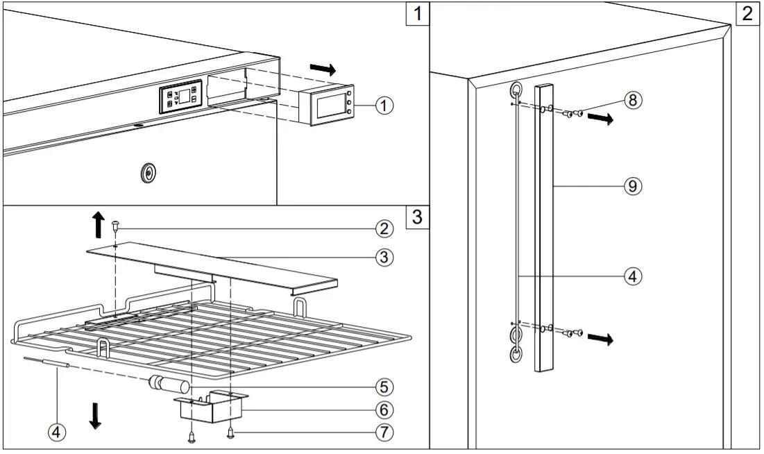accucold ACR45L Frost-Free Refrigerator and Freezer -figure 9