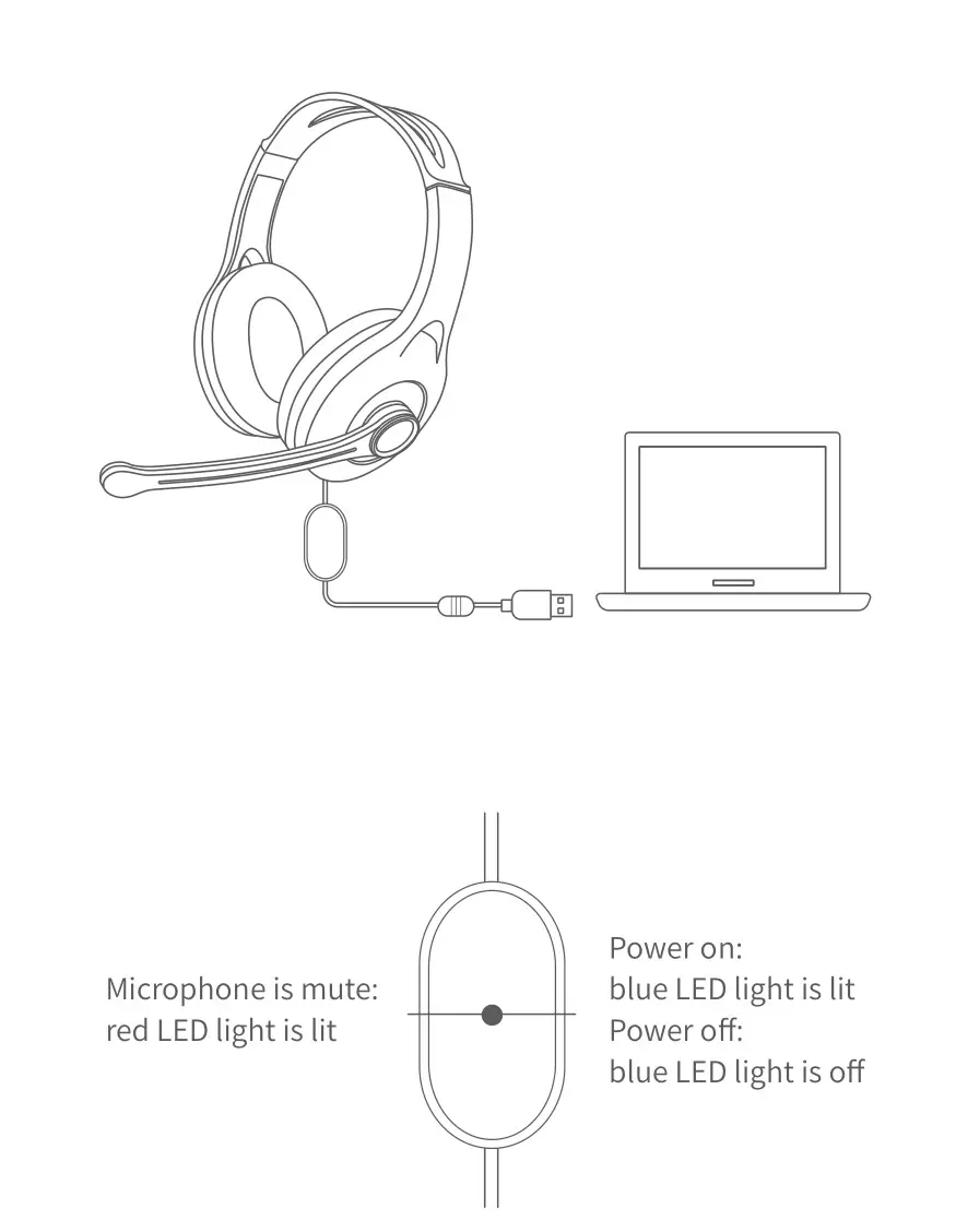 EDIFIER K800 USB Computer Headset - Product Description