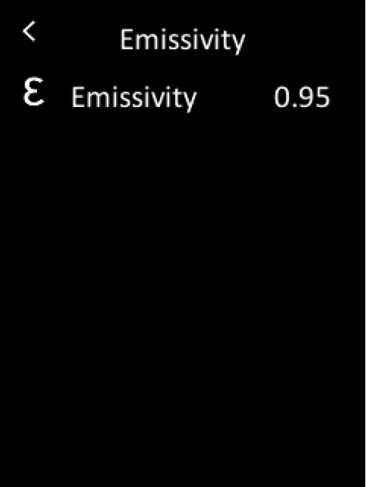 Emissivity