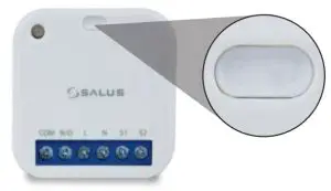 SALUS SR600 Smart Home Relay - Button operation
