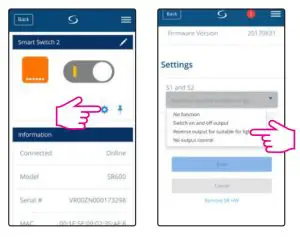 SALUS SR600 Smart Home Relay - terminals