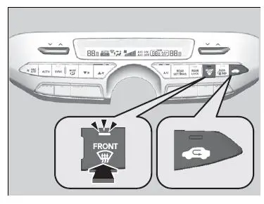 ACURA 79600 STX A53 MDX Temperature Climate Heat AC Control Unit fig4