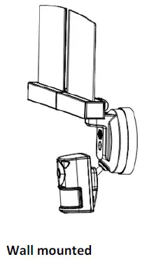 Innovation Perfect Enterprises PAC018 Motion Activated Dual Head Security Light with Camera fig 5
