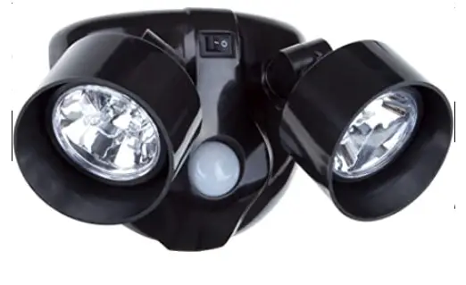Innovation Perfect Enterprises PAC018 Motion Activated Dual Head Security Light with Camera
