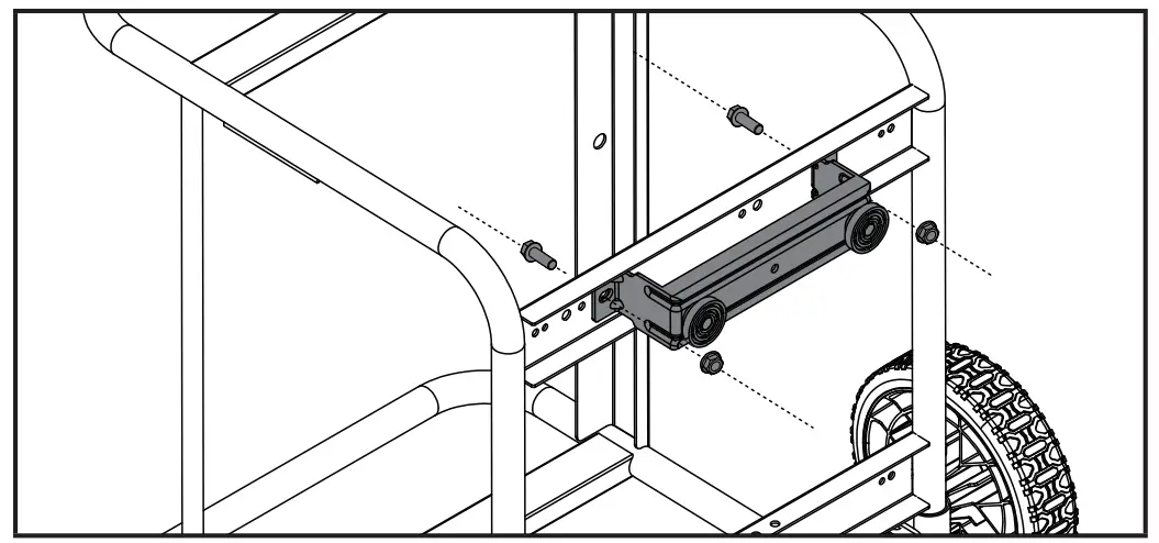 CHAMPION POWER Wheel Kit - frame.