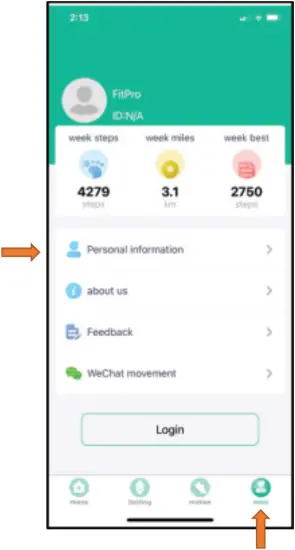 IG-WP Wizard Pro - FitPro APP 1