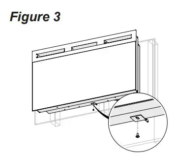 Dimplex BLF3451-AU Prism Eelctric Fire 34 Inch Wall Mounted Owner's Manual - Figure 3