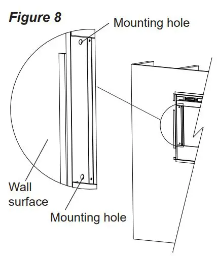 Dimplex BLF3451-AU Prism Eelctric Fire 34 Inch Wall Mounted Owner's Manual - Figure 8