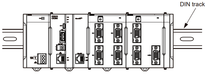 OMRON CK3M Laser Interface Unit - Vertical